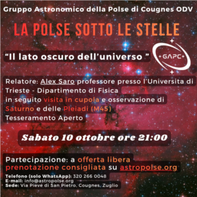 Il lato oscuro dell'Universo 